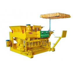 high production mobile hollow block machine