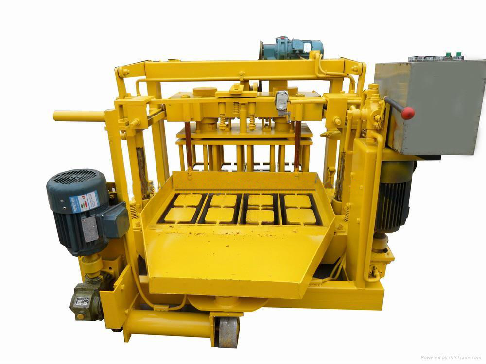 Hydraulic mobile model block machine,technology from Germany