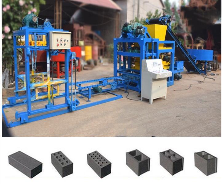 pavement brick/hollow block automatic machine/africa popualr