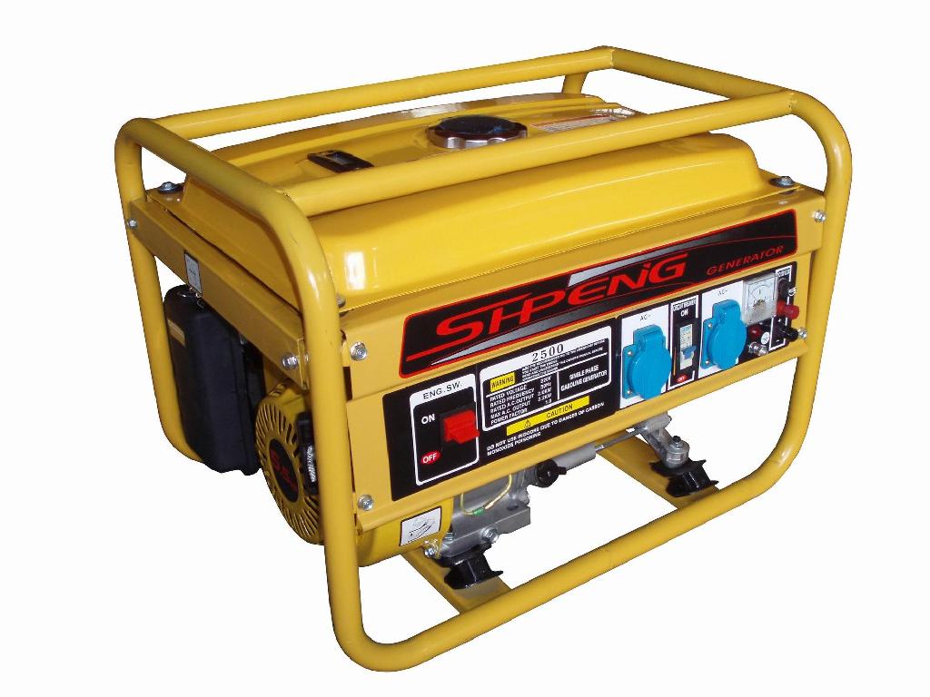 gas and diesel generator in different models