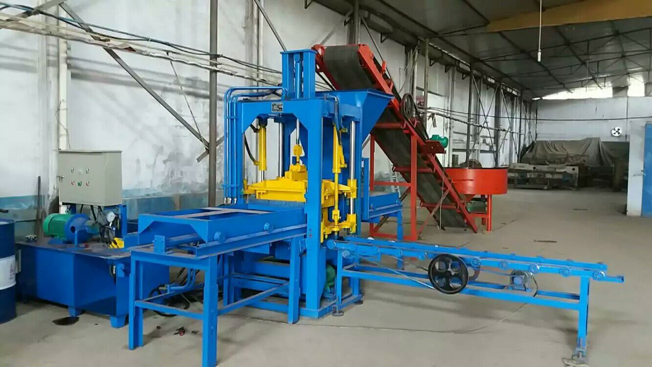 smaller automatic model hydraulic hollow block machine