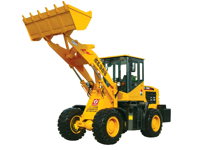 wheel loader for block machine or construction building