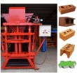 eletric model interlocking clay brick machine